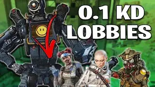 I Snuck Into .1 KD Lobbies in Apex Legends