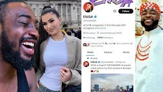 Theboyfromojo React To 25,000 Nigerians Unfollowing Albania Singer Enisa After She Unfollowed Davido