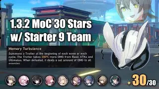 Trotters Carried My Starter 9 Team To 30-Star MoC [Honkai: Star Rail]