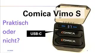 Comica Vimo S UC: Tonstudio am Smartphone mit Funkmikrofonen