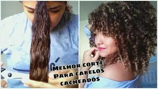 MELHOR Corte em camadas , Cabelos cacheados