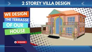 We design the terraces of our house at Archicad