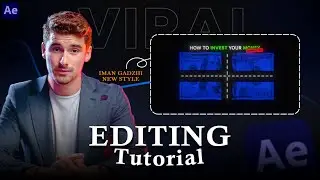 How To Edit Like Iman Gadzhi & Houston Kold - NEW Style | After Effects Tutorial | Edit With Madhav