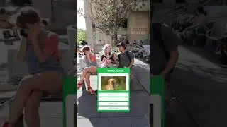 Asking college students easy trivia questions then giving them money 