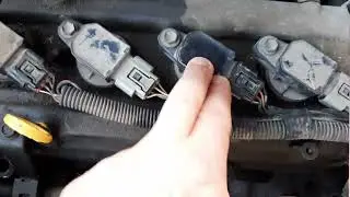 Троит двигатель и пропала тяга Toyota Vitz