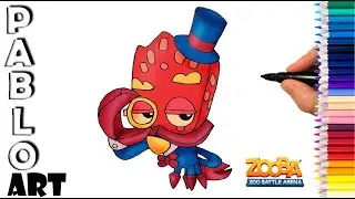 How to Draw Earl from Zooba | Learn to Draw  step by step