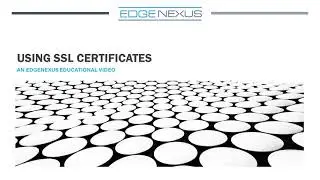 SSL Certificates with the Edgenexus, EdgeADC Load Balancer