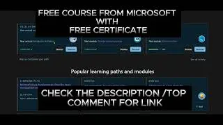 Free Microsoft Certification Courses | Learn Azure, Open AI, Python, and Data Engineering (No Fee)