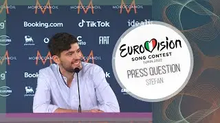 PRESS QUESTION ► Stefan (Estonia Eurovision 2022)