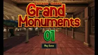 Escape Games Grand Monuments 1