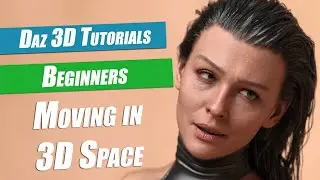 Daz 3D Beginners Tutorial : Moving In 3D Space