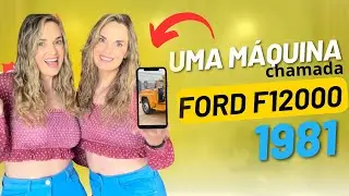 Gêmeas e o Caminhão Amarelo Ford 1981 F12000 #gemeas #amarelo #caminhao #familia
