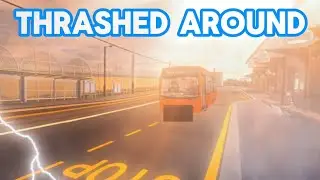 Bugged Enviro 200 gets THRASHED AROUND in Croydon Bus Simulator | Roblox