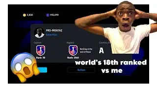 World's 18th ranked player #prs-moataz vs #kamuz #efootball can i win against18th ranked player??