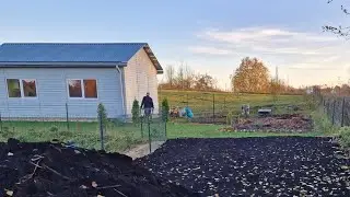 #конец #октября, а мы ещё #возимся на #даче...