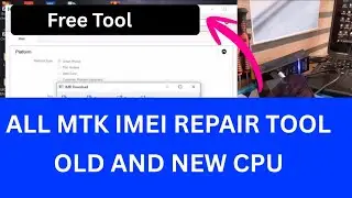 All MEDIATEK (MTK) CPU IMEI Repair FREE TOOL