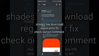 shadow fight shades link download | region error fixed 