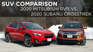 2020 Mitsubishi RVR vs. 2020 Subaru Crosstrek | SUV Comparison | Driving.ca