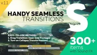 After Effects Template : Handy Seamless Transitions | Pack & Script