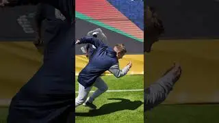 40 yard dash at the NFL Draft #family #nfl #shorts