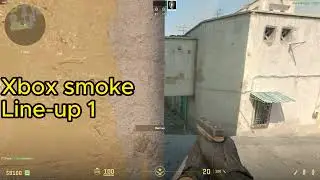 CS2 - Dust 2 - Xbox smoke from T start of round