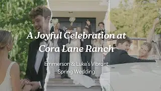 Cora Lane Ranch Spring Wedding: A Vibrant Day of Fun and Love!