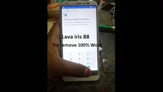 Lava iris 88 FRP Lock Remove 100% worked 2019