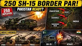 250 Chinese Howitzers At India Border,Chinese SH-15 vs ATAGS & K9 Vajra,Kaun Hai Zyada Powerful?