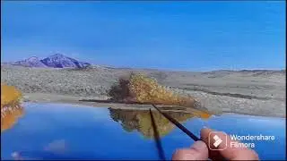 رسم طبيعة بالالوان الزيتية ،#ali_zedairia_art#الجزائر