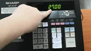 cash register with department   english