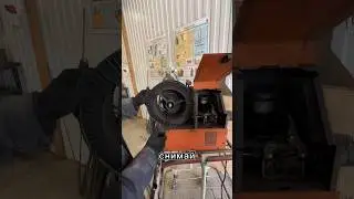 Как менять барабан на полуавтомате  