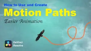 How to Use and Create Motion Paths in DaVinci Resolve (DaVinci Resolve Fusion Tutorial)