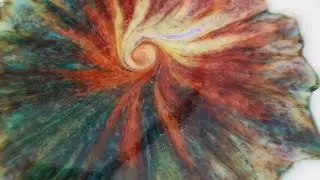 Discover the Mind-Blowing Flower Fusion Technique in Epoxy Art