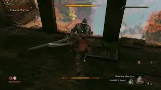 Sekiro - Shadows Die Twice - Armoured Warrior Boss Fight