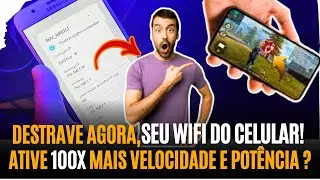 😱ATIVE ISSO🔥Deixe seu WIFI 100x mais RÁPIDO no CELULAR usando MELHOR DNS do MUNDO 2024- jogos ONLINE