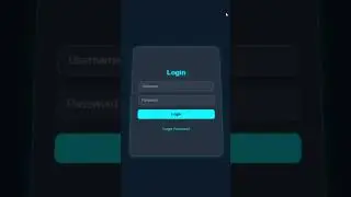 Day 11/50, 50 Unique Login Page Animations | HTML & CSS UI Challenge