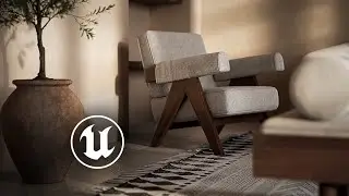 Анимация интерьера в Unreal Engine. Работа студента