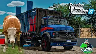FS22 | TRANSPORTE DE GADO PARA O FRIGORIFICO | MAPA CAPO ERÊ