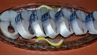 скумбрия маринованная