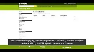 Aktivering af HTTPs SSL Hos Simply.com (tidligere UnoEuro) + RABATKODE