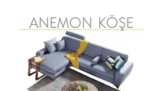 Anemon Köşe Koltuk Takımı Luxe Life Mobilya