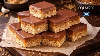 Millionaire Krispy Squares | Easy 5 Ingredient Recipe