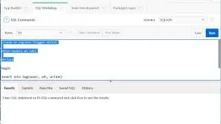 Урок 36. PL SQL. Триггеры уровня события
