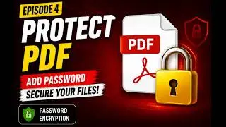 🚀 Build a Professional PDF Toolkit App | Episode 4: Password Protect PDF 🔒