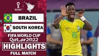 Brazil vs South Korea - FIFA World Cup 2022