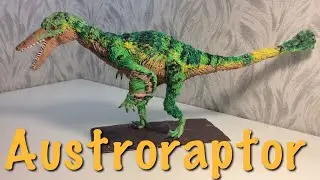 Видео лепка динозавр Австрораптор Austroraptor
