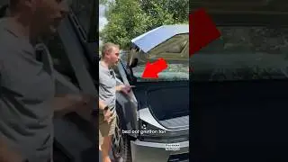 Тесла Кибертрак против пальца 😳