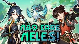 Pré-build da Xianyun e do Gaming (| Genshin Impact