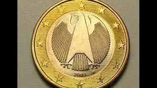 1 евро 2003 год F. 1 Euro 2003 year.