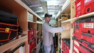 The Van Build Out Continues!!! - I Did Something New With This Van...